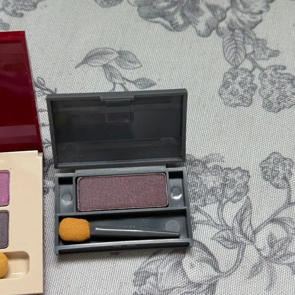 Vintage Avon Silk finish EyeShadow Palettes #19 smoky mauve wild orchid grey